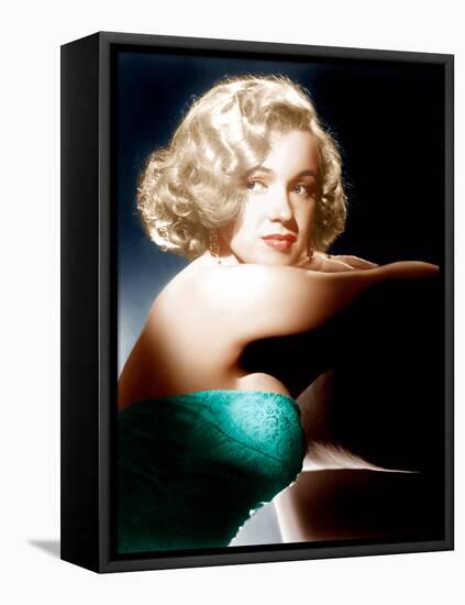 All About Eve, Marilyn Monroe, 1950-null-Framed Stretched Canvas