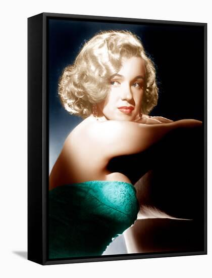 All About Eve, Marilyn Monroe, 1950-null-Framed Stretched Canvas