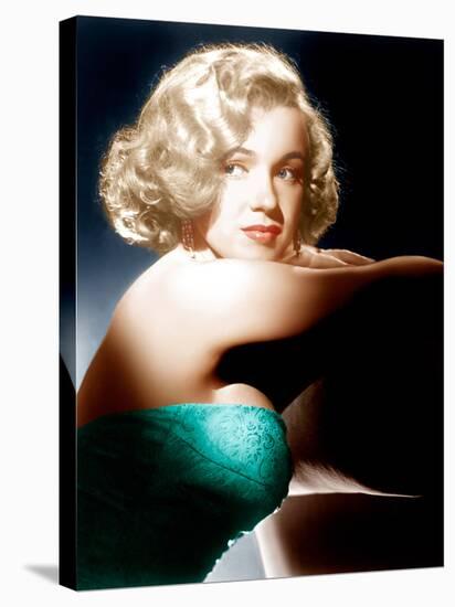 All About Eve, Marilyn Monroe, 1950-null-Stretched Canvas