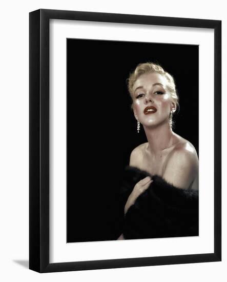 All About Eve, Marilyn Monroe, Directed Joseph L. Mankiewicz, 1950-null-Framed Photo