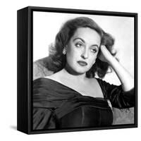 All About Eve, Portrait of Bette Davis, 1950-null-Framed Stretched Canvas