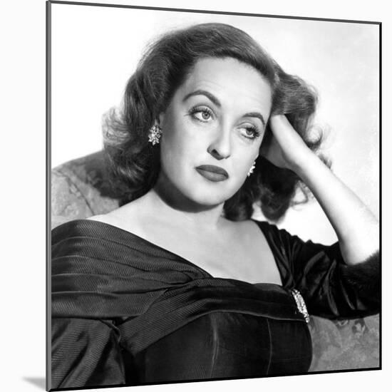 All About Eve, Portrait of Bette Davis, 1950-null-Mounted Photo