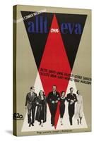 All About Eve, Swedish Movie Poster, 1950-null-Stretched Canvas