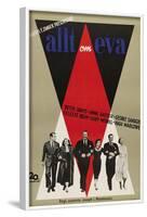 All About Eve, Swedish Movie Poster, 1950-null-Framed Art Print