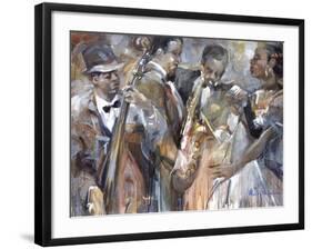 All About Jazz II-Marysia-Framed Giclee Print