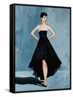 All About the Dress-Clayton Rabo-Framed Stretched Canvas