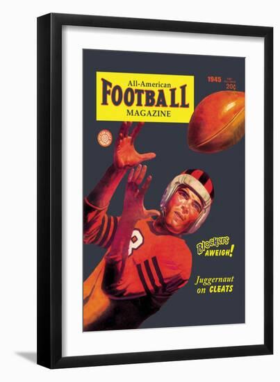 All-American Football Magazine-null-Framed Art Print