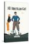 All American Girl-null-Stretched Canvas