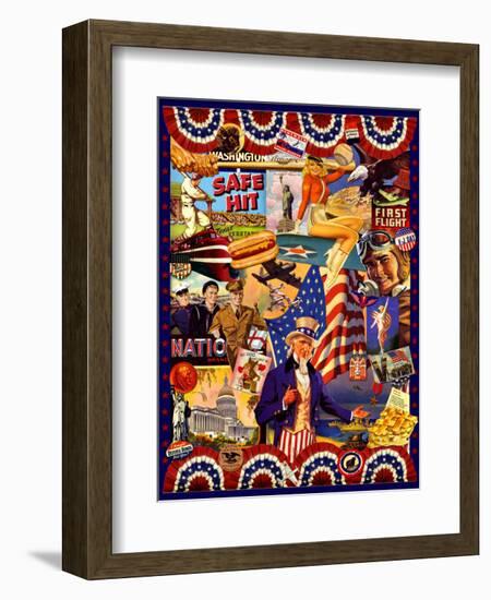 All American-null-Framed Giclee Print