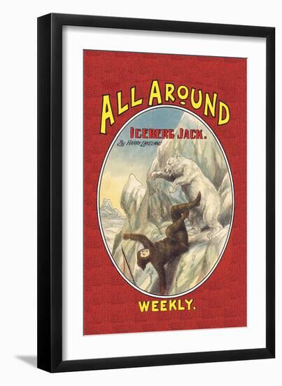 All Around Weekly: Iceberg Jack-null-Framed Art Print