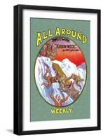 All Around Weekly: King of the Ice-null-Framed Art Print