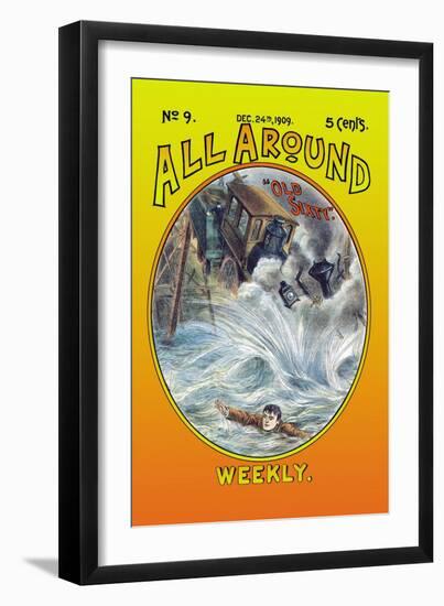 All Around Weekly: Old Sixty-null-Framed Art Print