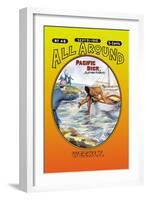 All Around Weekly: Pacific Dick-null-Framed Art Print