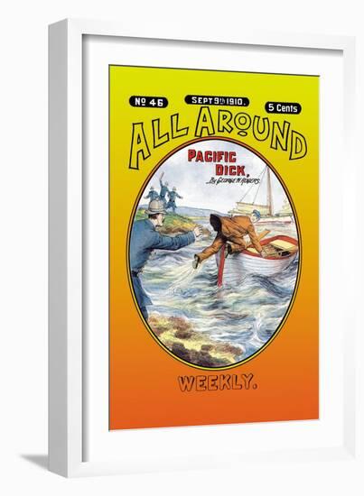 All Around Weekly: Pacific Dick-null-Framed Art Print