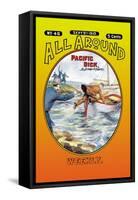 All Around Weekly: Pacific Dick-null-Framed Stretched Canvas