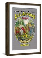 All Around Weekly: Ranch 5-null-Framed Art Print