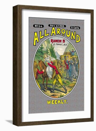 All Around Weekly: Ranch 5-null-Framed Art Print