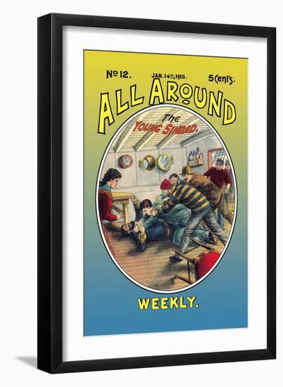 All Around Weekly: The Young Sinbad-null-Framed Art Print