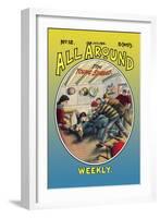 All Around Weekly: The Young Sinbad-null-Framed Art Print