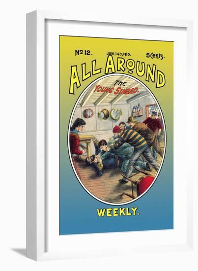 All Around Weekly: The Young Sinbad-null-Framed Art Print