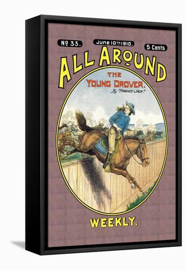 All Around Weekly: Young Drover-null-Framed Stretched Canvas