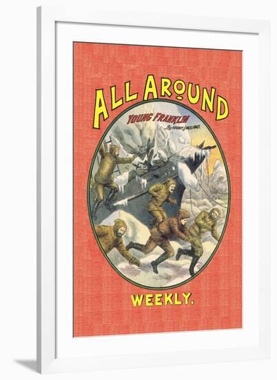 All Around Weekly: Young Franklin-null-Framed Art Print