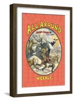 All Around Weekly: Young Franklin-null-Framed Art Print