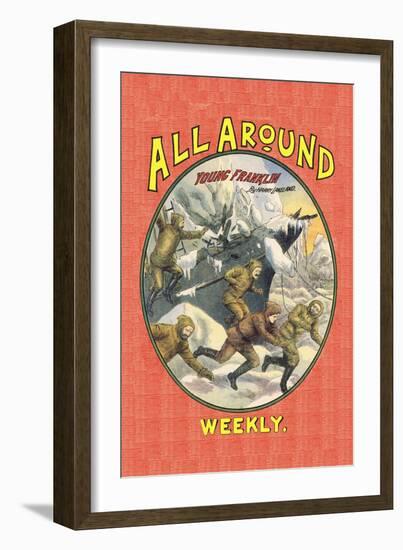 All Around Weekly: Young Franklin-null-Framed Art Print