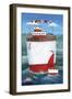 All at Sea-Peter Adderley-Framed Art Print