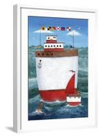 All at Sea-Peter Adderley-Framed Art Print