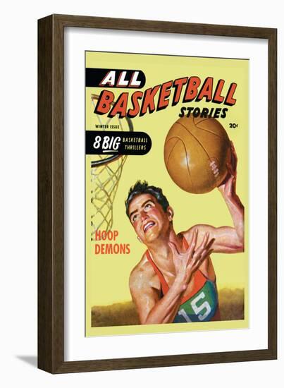 All Basketball Stories: Hoop Demons-null-Framed Art Print