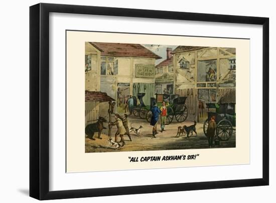 All Captain Ashkam's Sir-Henry Thomas Alken-Framed Art Print