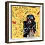 All Coloured Cast (Part Iii)-Jean-Michel Basquiat-Framed Premium Giclee Print