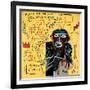 All Coloured Cast (Part Iii)-Jean-Michel Basquiat-Framed Giclee Print