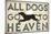 All Dogs Go to Heaven I-Ryan Fowler-Mounted Premium Giclee Print