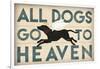 All Dogs Go to Heaven I-Ryan Fowler-Framed Art Print