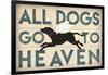 All Dogs Go to Heaven I-Ryan Fowler-Framed Art Print