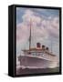 'All Electric from Stem to Stern - The Monarch of Bermuda', 1937-Unknown-Framed Stretched Canvas