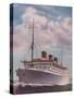 'All Electric from Stem to Stern - The Monarch of Bermuda', 1937-Unknown-Stretched Canvas