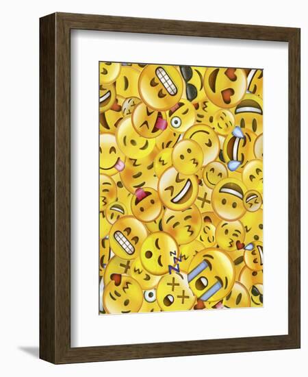 All Emoji Layers-Ali Lynne-Framed Giclee Print