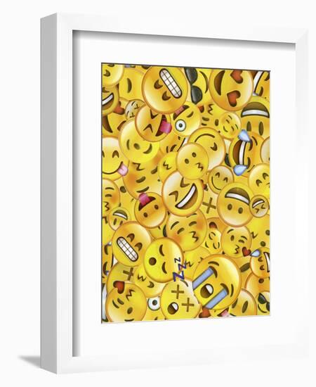 All Emoji Layers-Ali Lynne-Framed Giclee Print