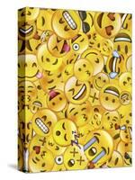 All Emoji Layers-Ali Lynne-Stretched Canvas