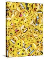 All Emoji Layers-Ali Lynne-Stretched Canvas