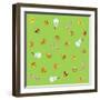 All Emoji Scramble I-Ali Lynne-Framed Giclee Print