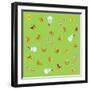 All Emoji Scramble I-Ali Lynne-Framed Giclee Print