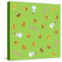 All Emoji Scramble I-Ali Lynne-Stretched Canvas