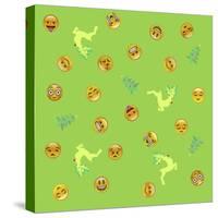 All Emoji Scramble II-Ali Lynne-Stretched Canvas