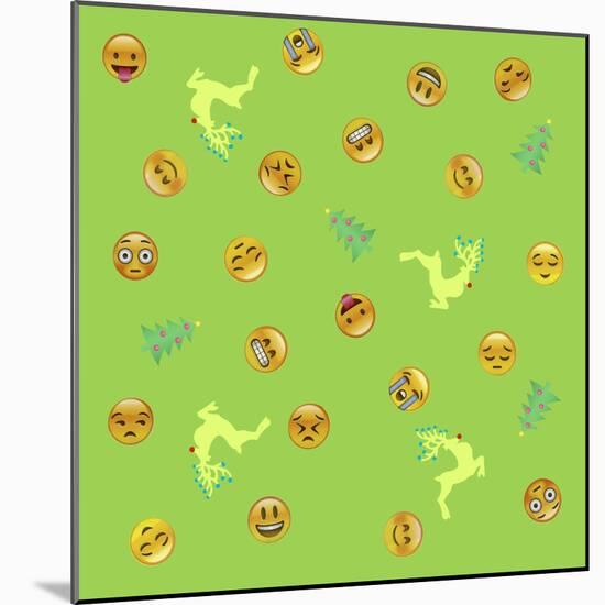 All Emoji Scramble II-Ali Lynne-Mounted Giclee Print