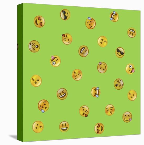 All Emoji Scramble III-Ali Lynne-Stretched Canvas