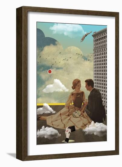 All Eyes On Me-Elo Marc-Framed Giclee Print